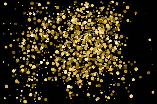 Guld glitter textur vektor. — Stock vektor