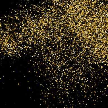 Altın glitter doku vektör.