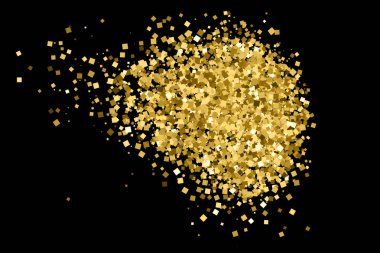 Altın glitter doku vektör.