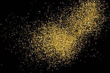 Altın glitter doku vektör.