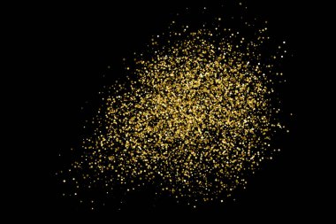 Altın glitter doku vektör.