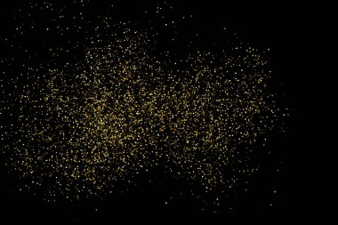 Altın glitter doku vektör.