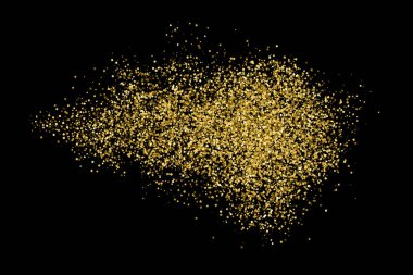 Altın glitter doku vektör.