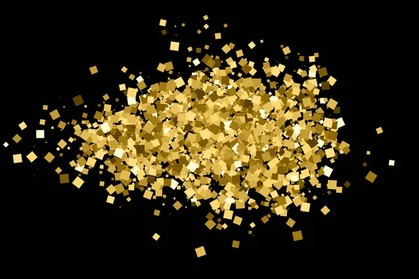 Gold glitter texture vector. — Stock Vector