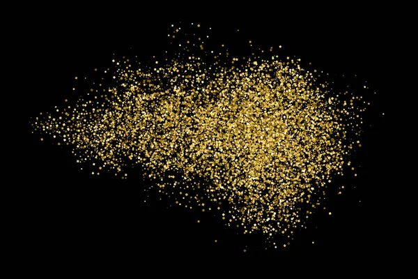 Altın glitter doku vektör.