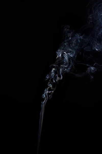 Gefrierbewegung des Rauchs. — Stockfoto