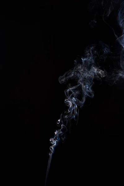 Frysa rörelse av rök. — Stockfoto