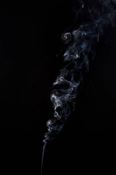 Gefrierbewegung des Rauchs. — Stockfoto
