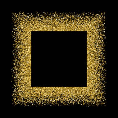 Altın glitter doku vektör.