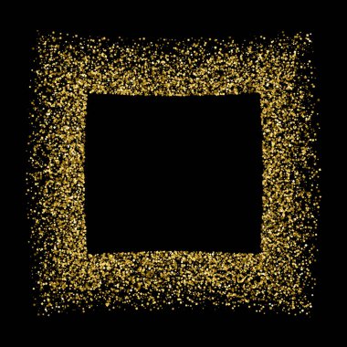 Altın glitter doku vektör.