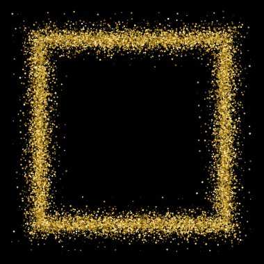 Altın glitter doku vektör.
