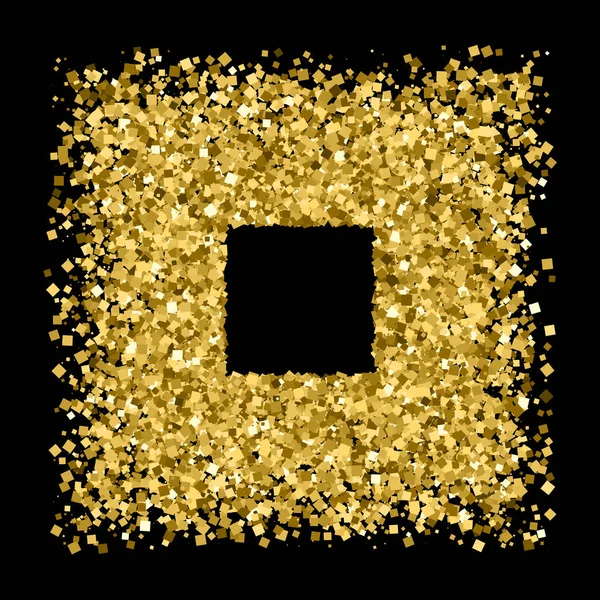 Gold glitter texture vector. — Stock Vector