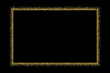 Altın glitter doku vektör.