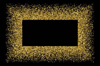 Altın glitter doku vektör.