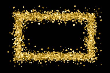 Altın glitter doku vektör.