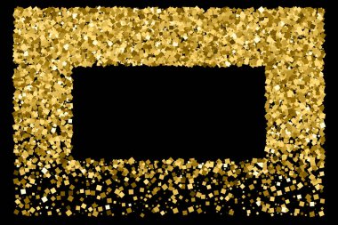 Altın glitter doku vektör.