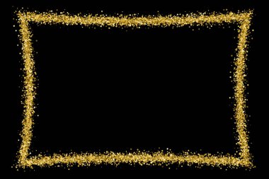 Altın glitter doku vektör.