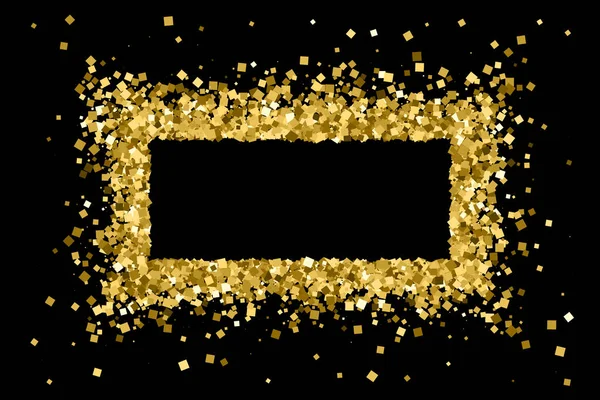 Gold glitter texture vector. — Stock Vector