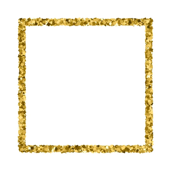 Gold glitter textuur vector. — Stockvector