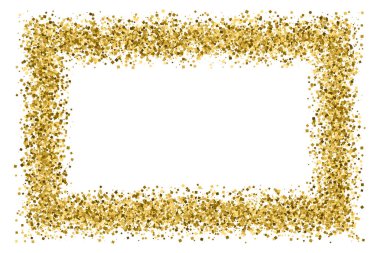 Altın glitter doku vektör.