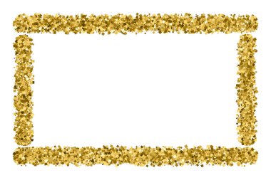 Altın glitter doku vektör.