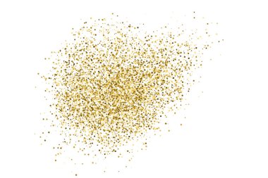 Altın glitter doku vektör.