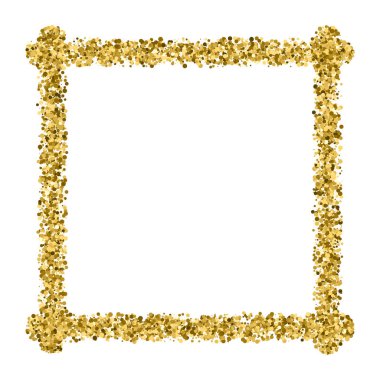 Altın glitter doku vektör.