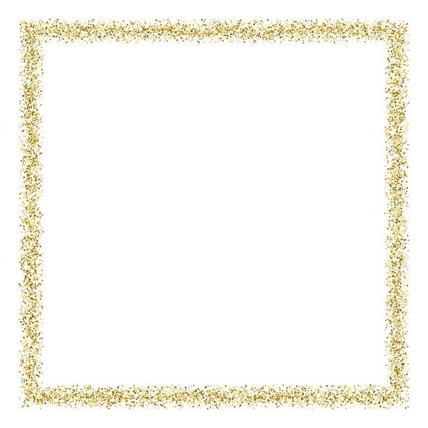 Gold glitter textuur vector. — Stockvector