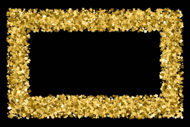 Altın glitter doku vektör.