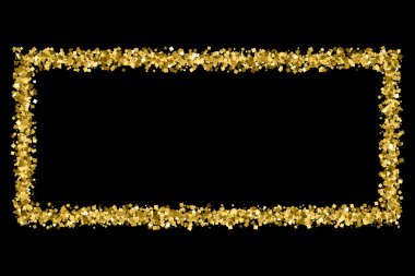 Altın glitter doku vektör.