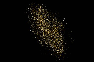 Altın glitter doku vektör.