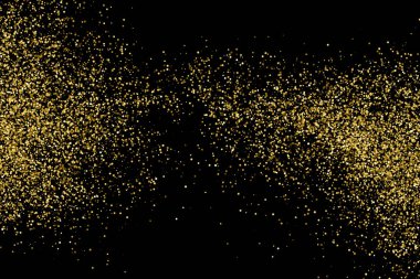 Altın glitter doku vektör.