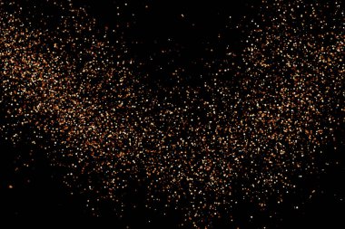 Çikolata tonları konfeti. 