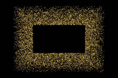 Altın glitter doku vektör.