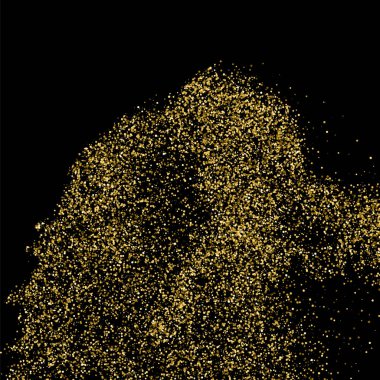 Altın glitter doku vektör.