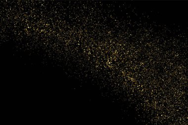 Altın glitter doku vektör.