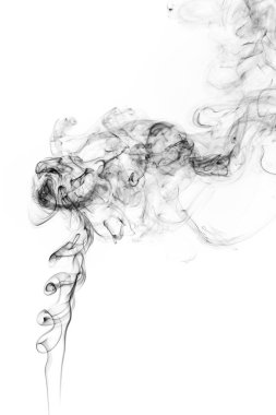 Duman hareket dondurmak.