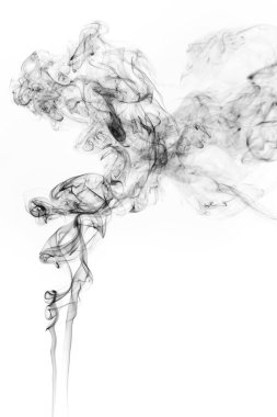 Duman hareket dondurmak.