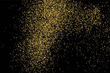 Altın glitter doku vektör.
