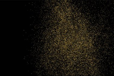 Altın glitter doku vektör.