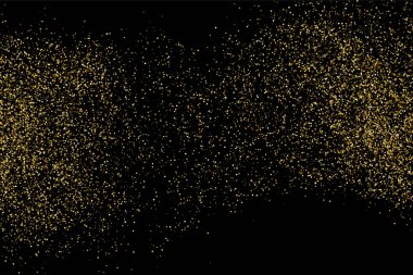 Altın glitter doku vektör.