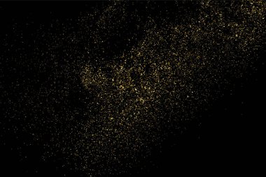 Altın glitter doku vektör.
