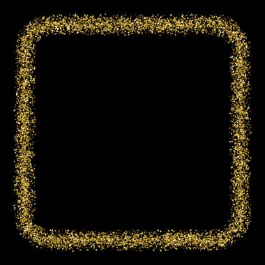Altın glitter doku vektör.