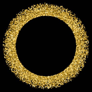 Altın glitter doku vektör.