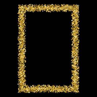 Altın glitter doku vektör.