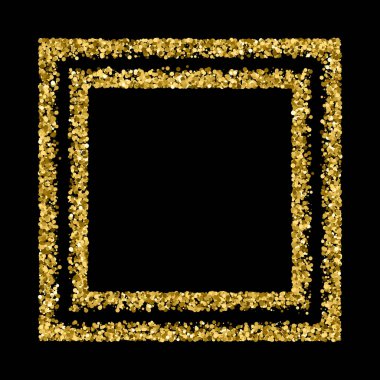 Altın glitter doku vektör.