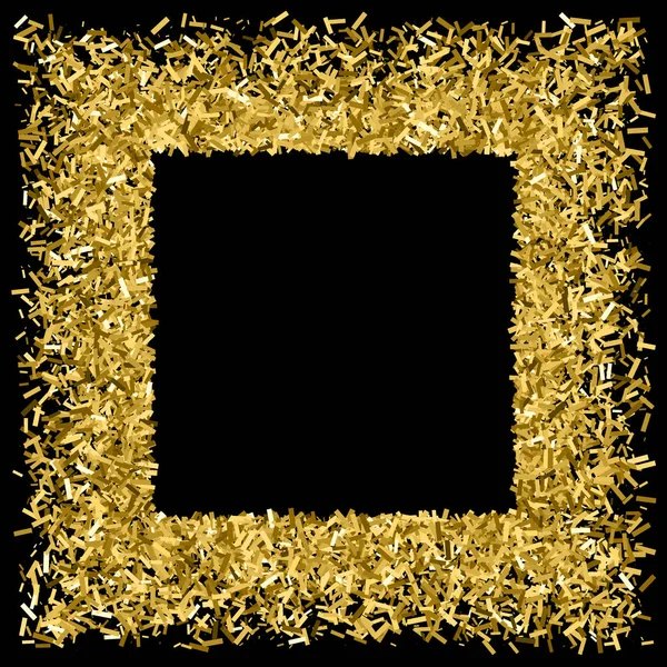 Gold glitter texture vector. — Stock Vector