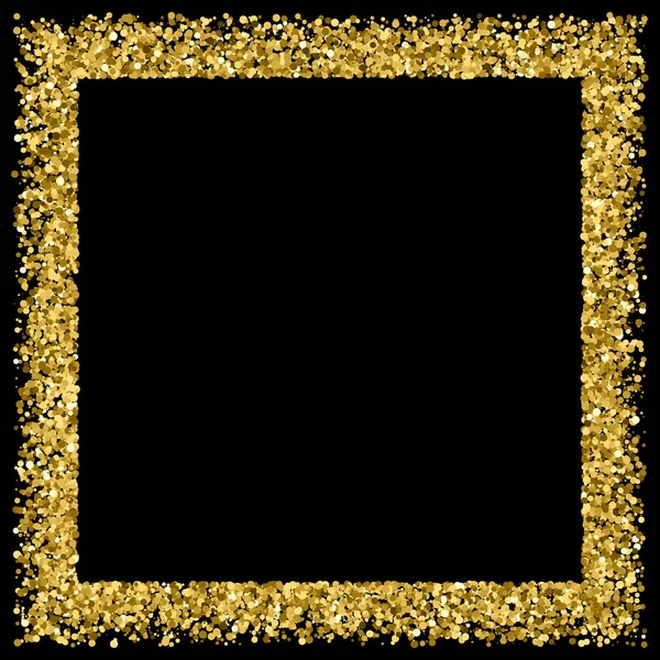 Gold glitter texture vector. — Stock Vector