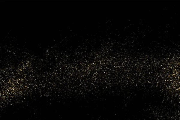 Guld glitter textur vektor. — Stock vektor