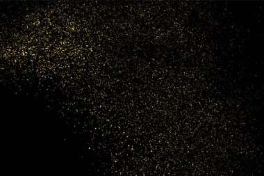 Altın glitter doku vektör.